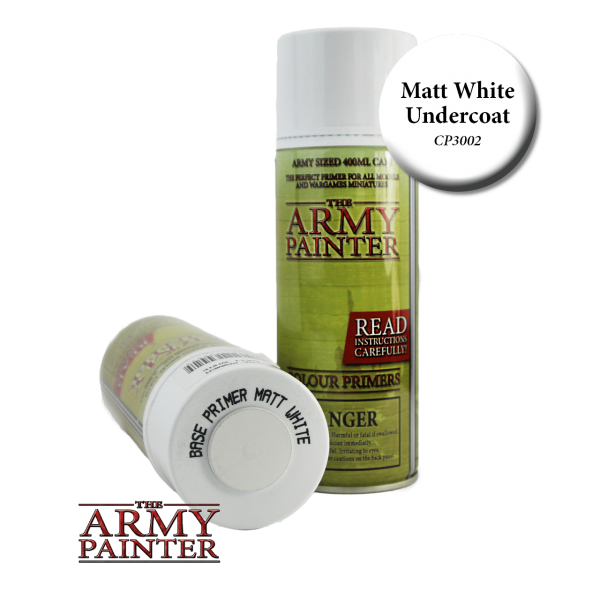 Matt White Primer Spray - The Army Painter