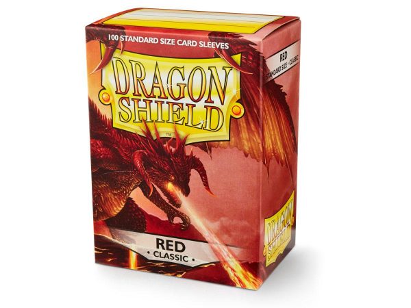 Dragon Shield - Standard Red Sleeves (100)